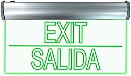 TSH- SEÑAL SALID/EXIT VERDE