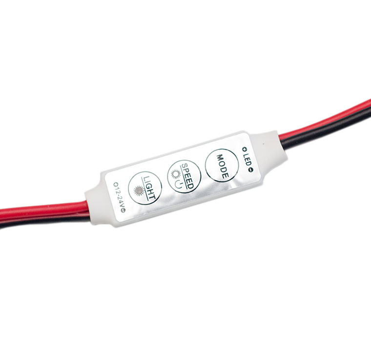 GEN- CONTROLADOR DE TIRA DE LEDS 3 BOTONES