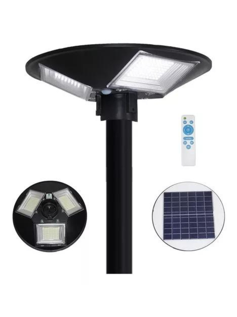 GEN- LUMINARIO PUNTA DE POSTE DE LED SOLAR 40W 6500K