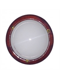 GEN- LÁMPARA TIPO PLAFÓN LISO C/POSTES CAFE