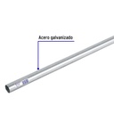 TUBO CONDUIT 3/4' GALVANIZADO 3 M PARED DELGADA ET VERDE