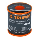 TRU- SOLDADURA CON NÚCLEO RESINA 60/40, PARA ELECTRÓNICA, 450 G