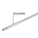 TRU- TUBO 1/2&quot; DE ACERO GALVANIZADO 3M PARA PARED DELGADA