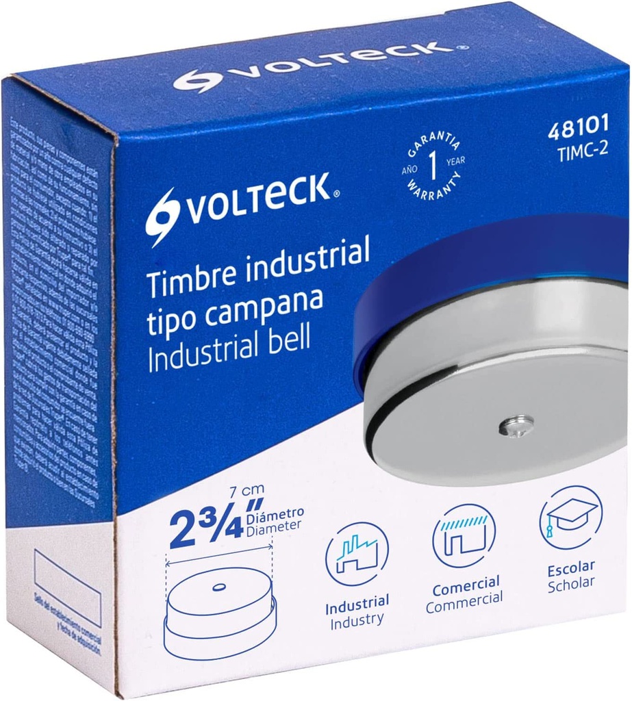 TRU- TIMBRE TIPO CAMPANA 2'' VOLTECK