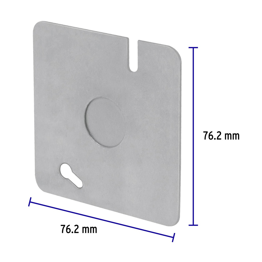 TRU- TAPA CUADRADA PARA CAJA 4X4