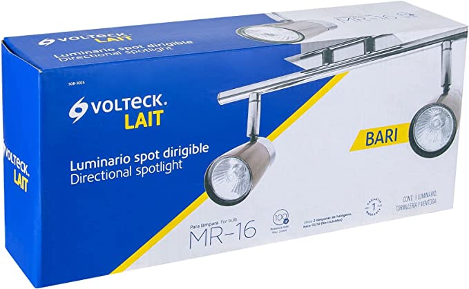 TRU- LAMPARA TIPO SPOT BARI 2xGU10