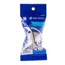 TRU- PORTALÁMPARA DE PORCELANA, SOPORTE TIPO ESCUADRA, VOLTECK