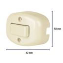TRU- INTERRUPTOR DE SOBREPONER SENCILLO A GRANEL
