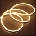 WIN- MANGUERA LED NEON DOBLE 2835 ROLLO 25M BLANCO CALIDO