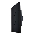 INN - PLACA LUXURY DE CONTACTO DOBLE COLOR NEGRO