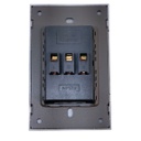 INN - PLACA LUXURY DE CONTACTO DOBLE COLOR NEGRO
