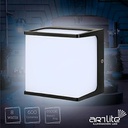 INN- LUMINARIA LED PARED CUBO DE LUZ BLANCO FRÍO