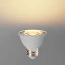 AKS- FOCO LED E27 7W LUZ CÁLIDA - 127V/ CAJA COLOR