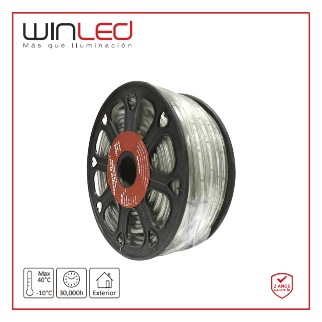 WIN- MANGUERA LED 2835 ROLLO 10M EXT BF