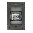 INN - PLACA LUXURY DE CONTACTO RED LAN TIPO RJ45 CAT5 COLOR NEGRO