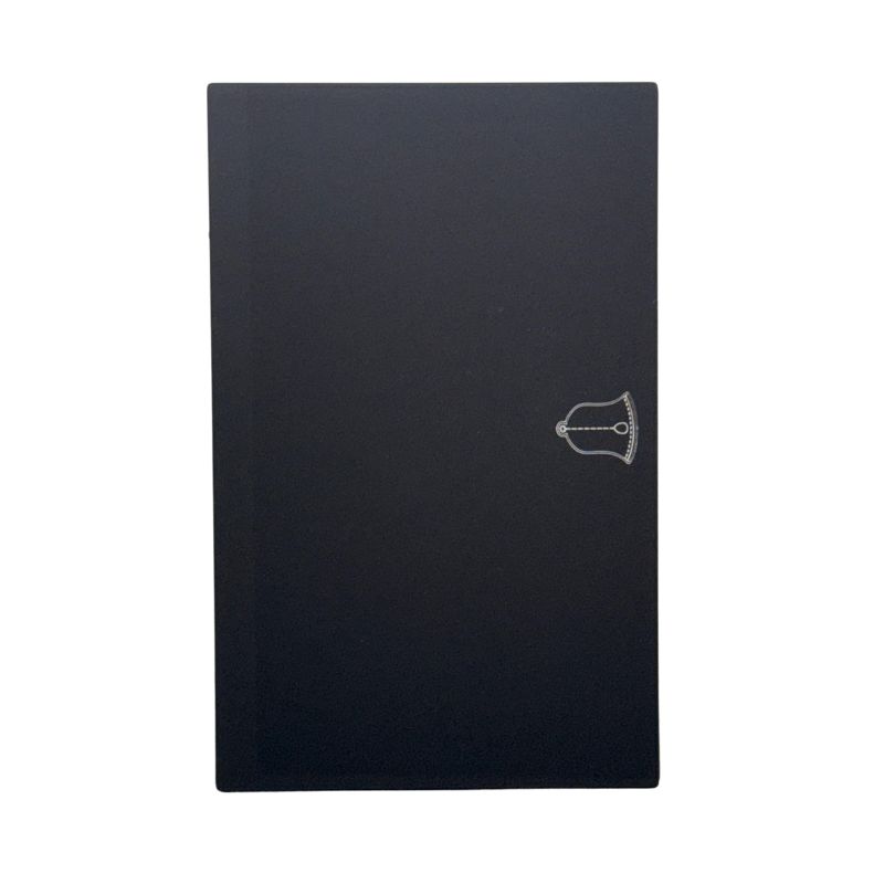 INN - PLACA LUXURY DE CONTACTO TIMBRE COLOR NEGRO