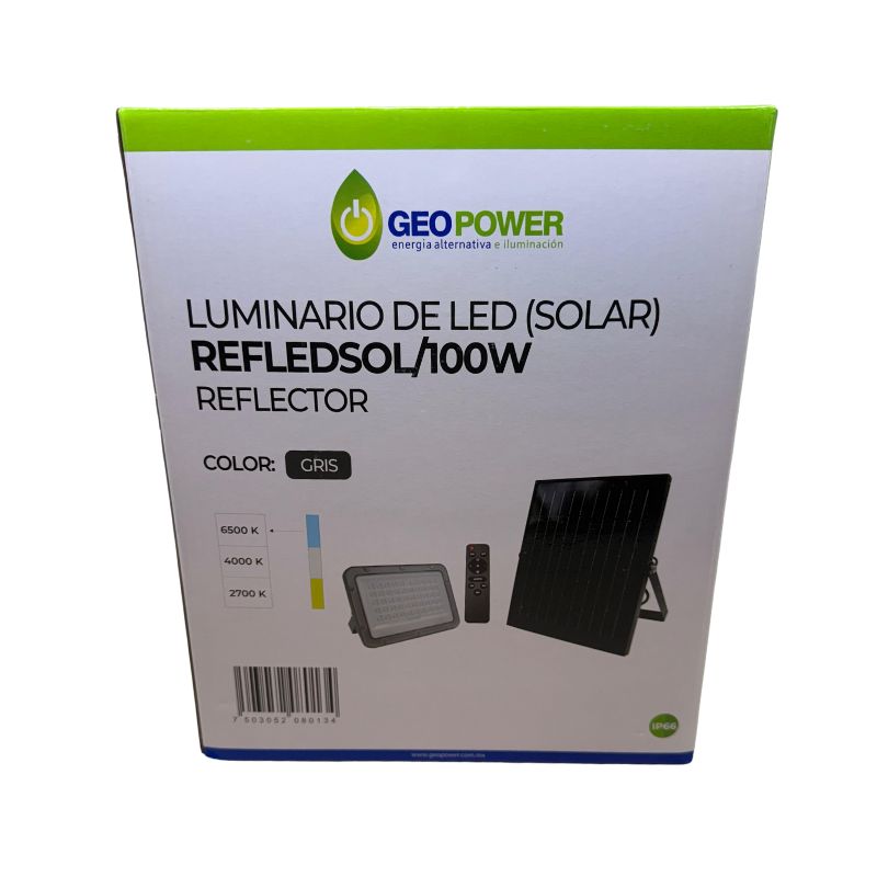 GEO- REFLECTOR SOLAR 100W 6500K