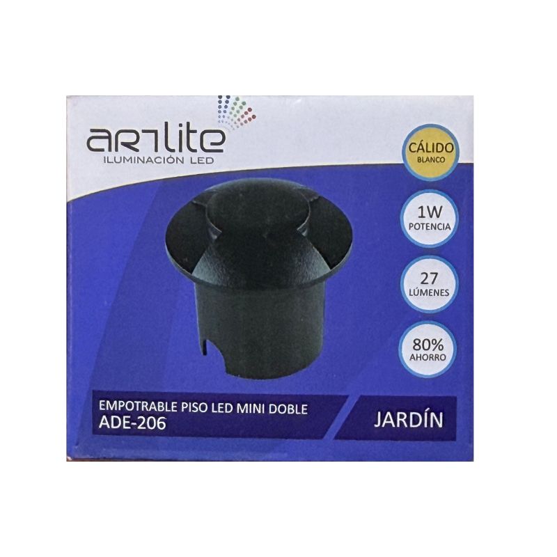 INN- EMPOTRABLE PISO LED LATERAL 1W EXT BC