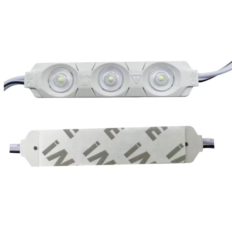 100pz Módulos 3 Led P/ Exterior Con Lupa 110v Frio Directo