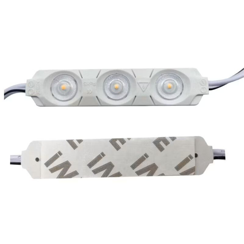 10pz Módulos 3 Led P/ Exterior Con Lupa 110v Directo Blanco cálido