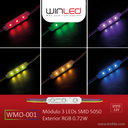 WIN- MÓDULO 3 LEDS SMD5050 EXTERIOR RGB