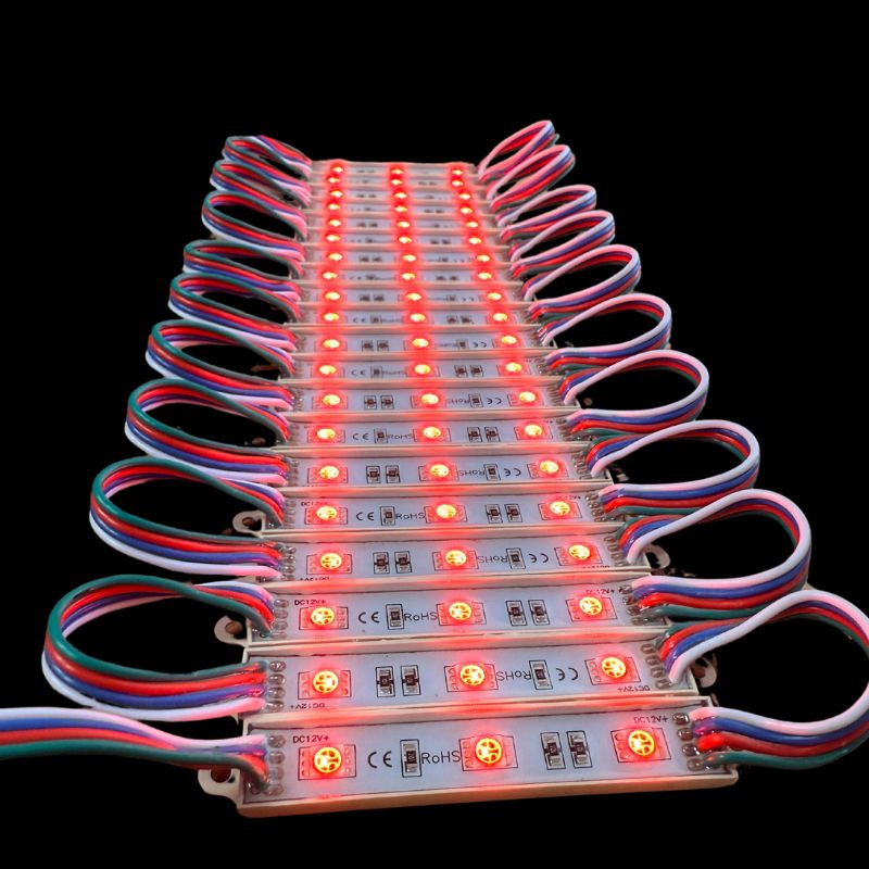 LAL- MÓDULO DE 3 LEDS RGB 5050 IP65