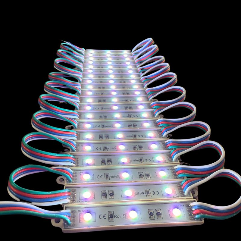 LAL- MÓDULO DE 3 LEDS RGB 5050 IP65