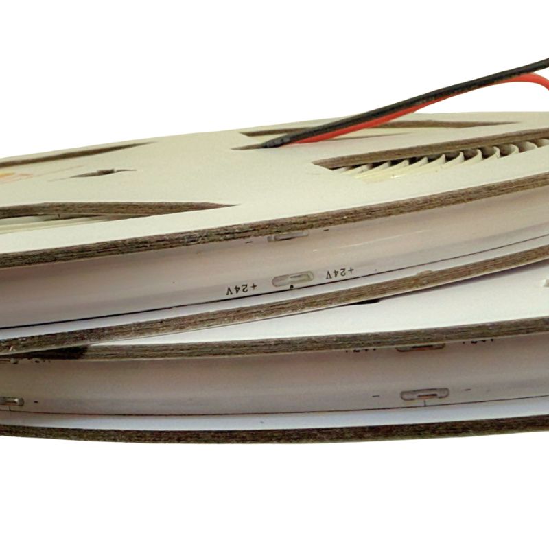 ILV- TIRA LED 10M COB LUZ CONTINA CON PROTECCIÓN 2835 8MM 24V