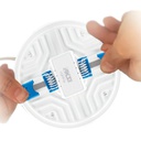 AKS - LUMINARIO CIRCULAR EMPOTRABLE AJUSTASBLE Y DE SOBREPONER 22W BF