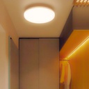 AKS - LUMINARIO CIRCULAR EMPOTRABLE AJUSTABLE Y DE SOBREPONER 22W CALIDO