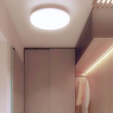 AKS - LUMINARIO CIRCULAR EMPOTRABLE AJUSTASBLE Y DE SOBREPONER 22W BF