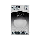 AKS-  FOCO LED 9W DE EMERGENCIA LUZ BLANCA