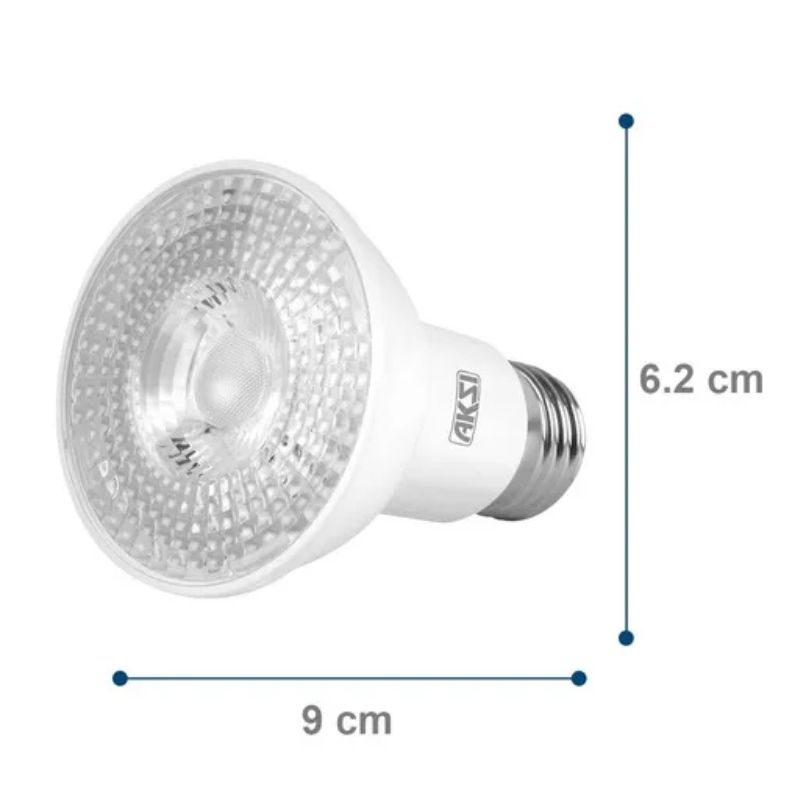 AKS- FOCO LED PAR20 6W LUZ BLANCA