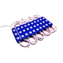 FULL- PAQUETE DE 100 MÓDULOS DE 3 LED SMD EXTERIOR AZUL