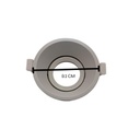 INN- EMPOTRABLE ARO METÁLICO DIRIGIBLE PROFESIONAL BLANCO INTERIOR BASE GU10