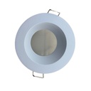 INN- EMPOTRABLE ARO METÁLICO FIJO PROFESIONAL BLANCO EXTERIOR IP65 BASE GU10