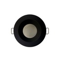 INN- EMPOTRABLE ARO METÁLICO FIJO PROFESIONAL NEGRO EXTERIOR IP65 BASE GU10