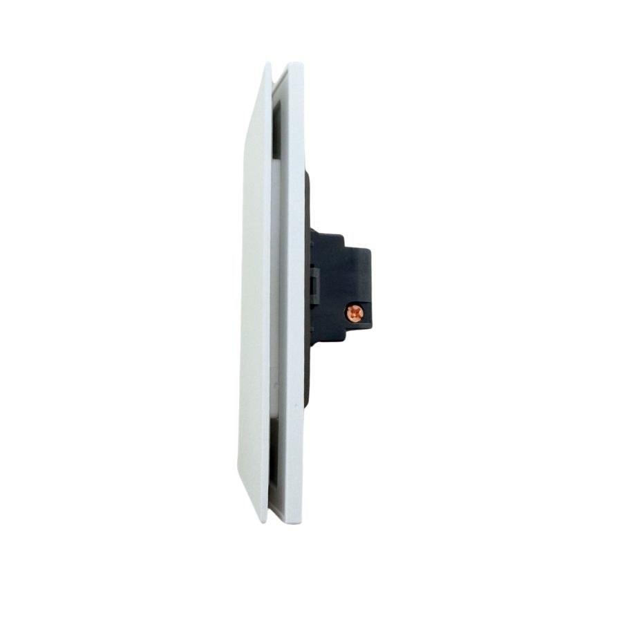 INN - PLACA LUXURY APAGADOR DE 1 INTERRUPTOR 3 VIAS COLOR BLANCO