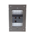 INN - PLACA LUXURY APAGADOR DE 1 INTERRUPTOR 3 VIAS COLOR BLANCO