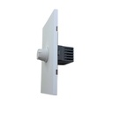 INN - PLACA LUXURY CONTACTO ATENUADOR ILUMINACIÓN 100W 127VCA  COLOR BLANCO