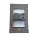 INN - PLACA LUXURY CONTACTO ATENUADOR ILUMINACIÓN 100W 127VCA  COLOR BLANCO