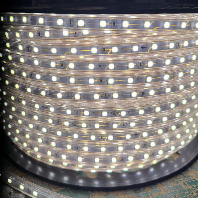 TSH- MANGUERA LED 60L/M 5050 BCO. FRIO 100M