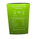 GEO- LED FOCO E27 50W con ADAPTADOR E40