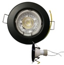 AKS- SPOT EMPOTRABLE MR16 FIJO NEGRO