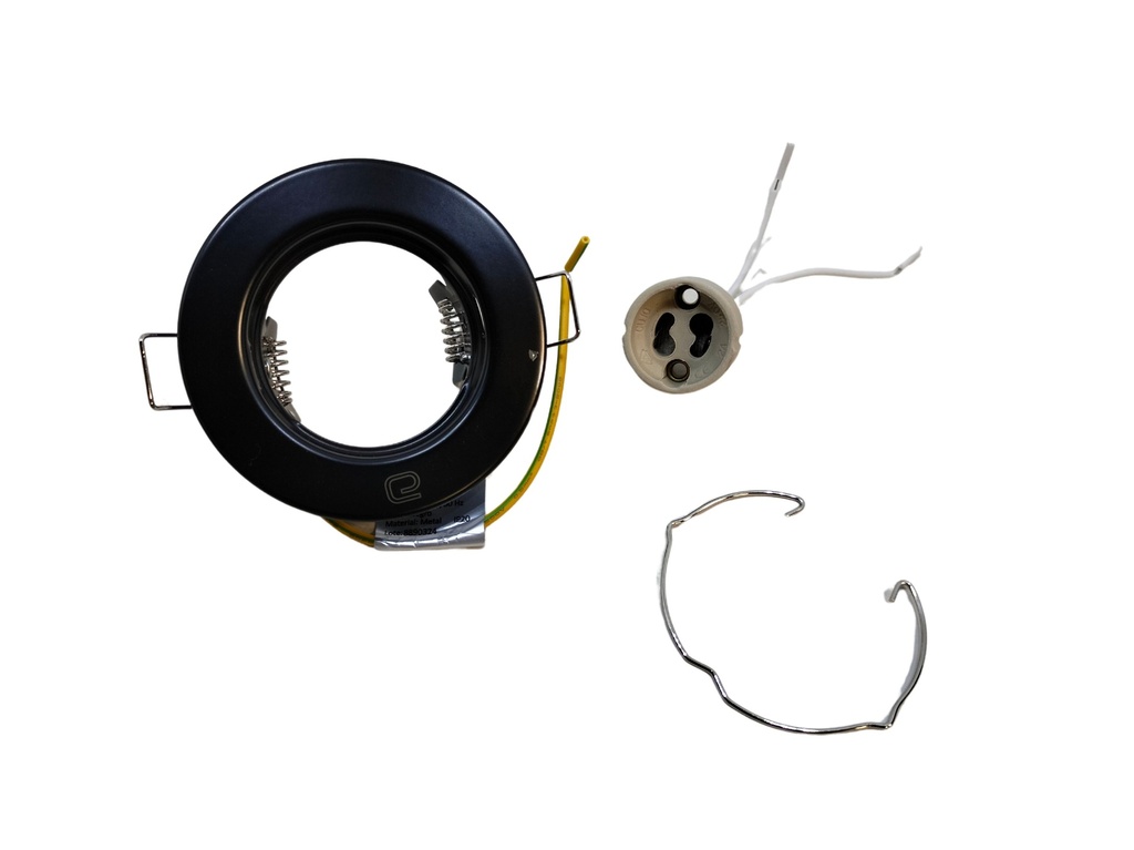 AKS- SPOT EMPOTRABLE MR16 FIJO NEGRO