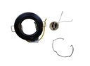 AKS- SPOT EMPOTRABLE MR16 FIJO NEGRO