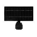 GEO - LUMINARIO ARBOTANTE  SOLAR GRIS  8W BF