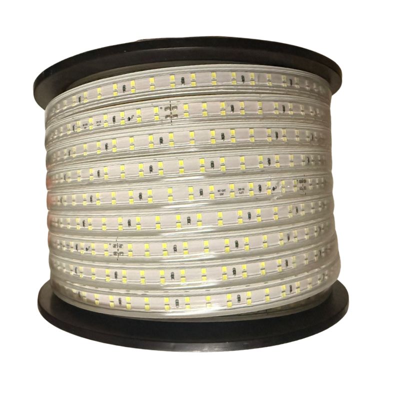 ILV- MANGUERA LED DOBLE TIRA SMD2835 25m Luz FRÍA y 1 CONTROLADOR