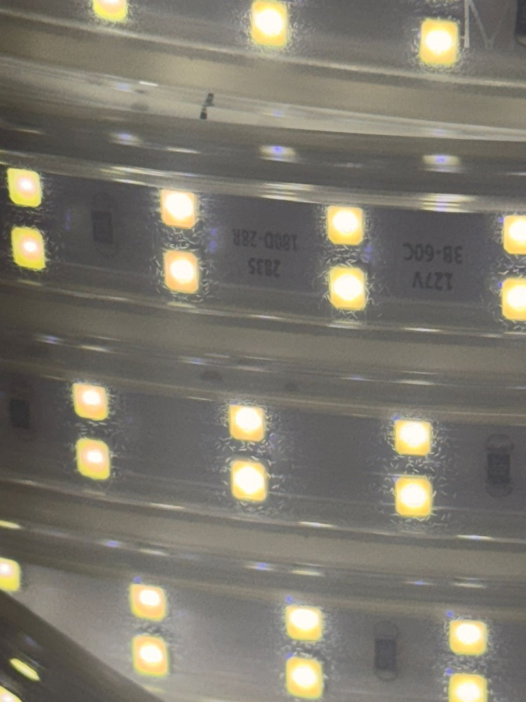 ILV- MANGUERA LED DOBLE TIRA SMD2835 25m Luz FRÍA y 1 CONTROLADOR