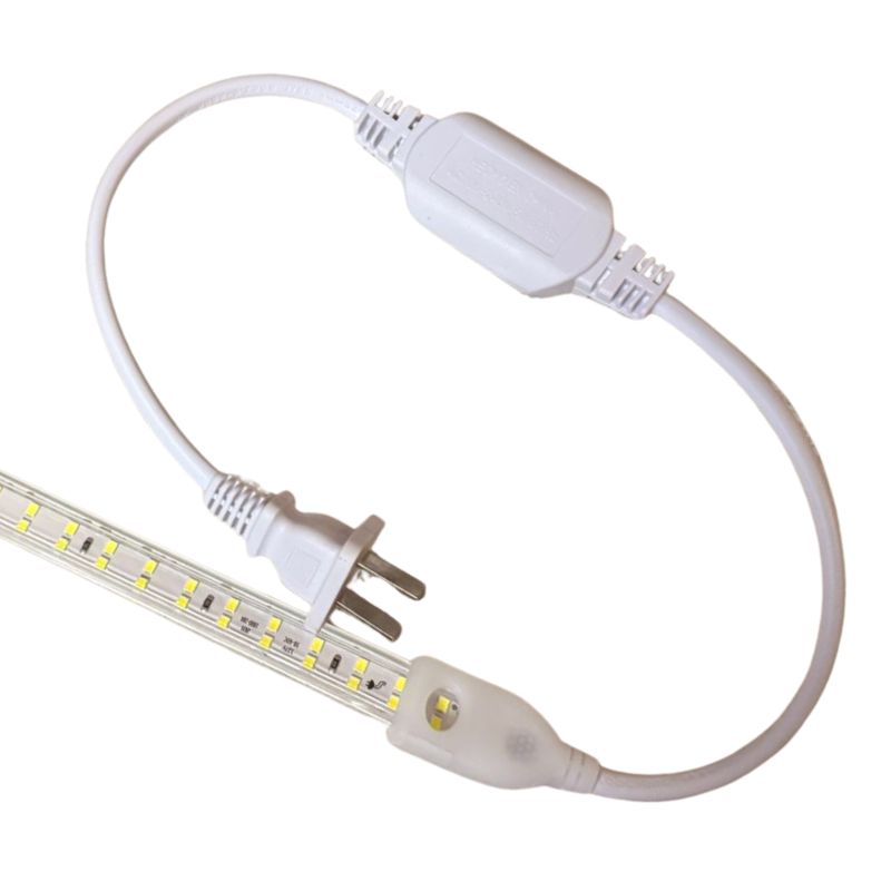 ILV- MANGUERA LED DOBLE TIRA SMD2835 25m Luz FRÍA y 1 CONTROLADOR